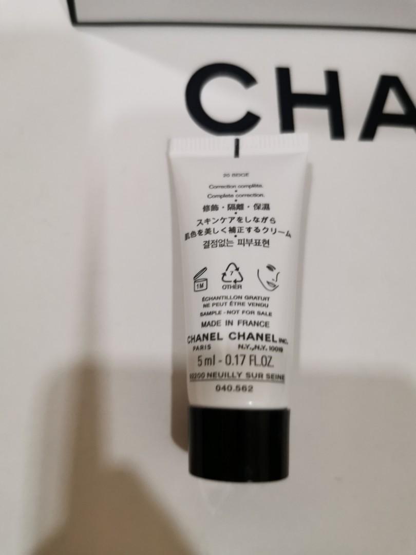 Authentic Chanel CC cream Complete correction SPF50 #20 Beige 5ml x 3pcs,  Beauty & Personal Care, Face, Face Care on Carousell