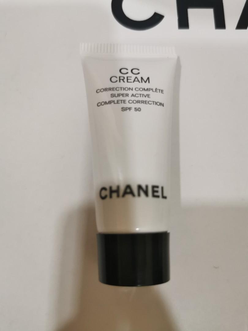 Authentic Chanel CC cream Complete correction SPF50 #20 Beige 5ml x 3pcs