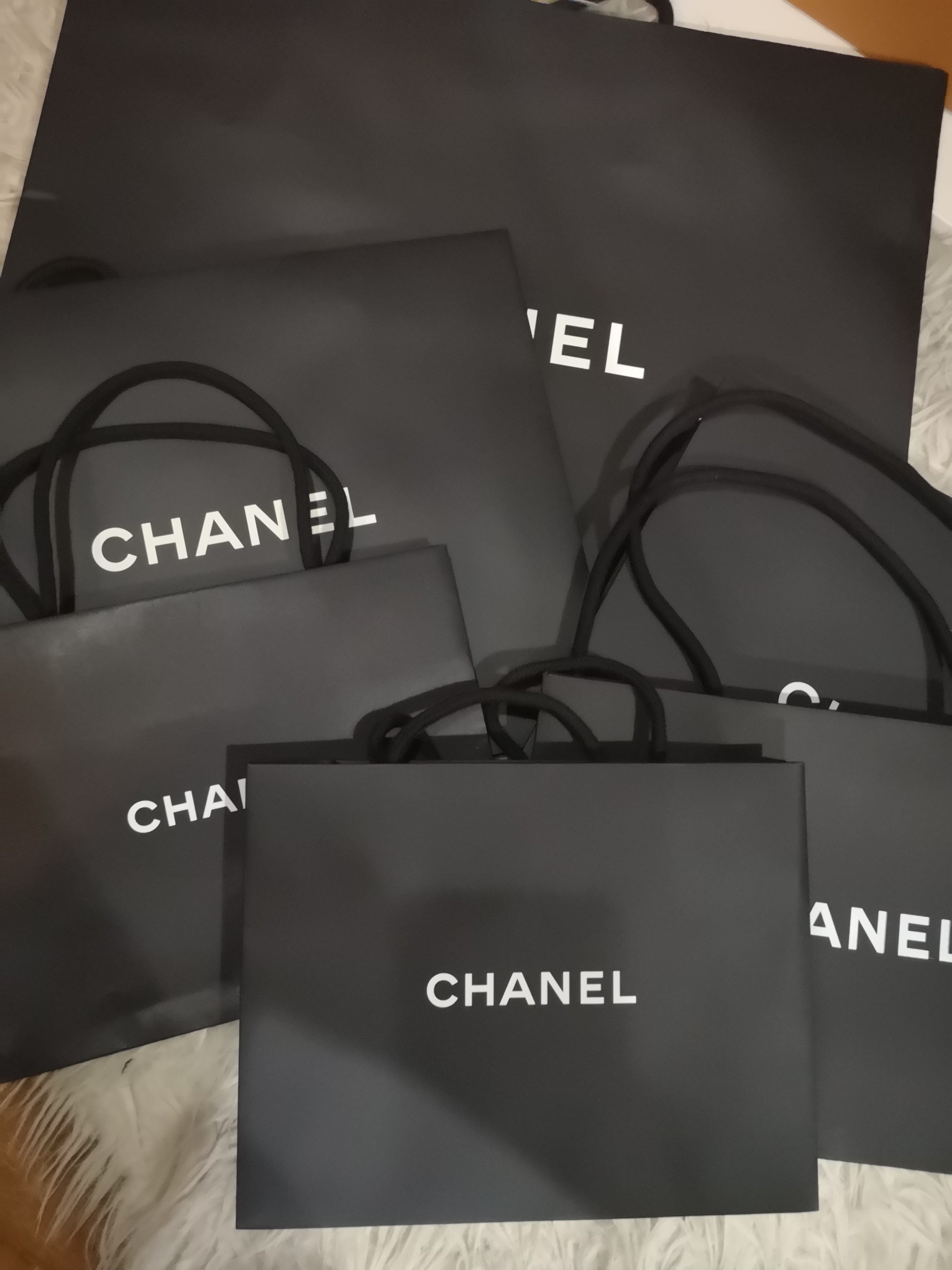 Chanel hot sale bag paper