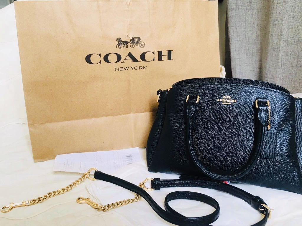 Coach sage carryall outlet mini