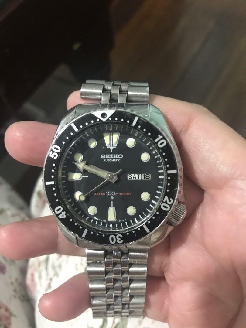 Authentic Seiko Automatic Mens Watch ( 150M Water Resist ), Men's Fashion,  Watches & Accessories, Watches on Carousell
