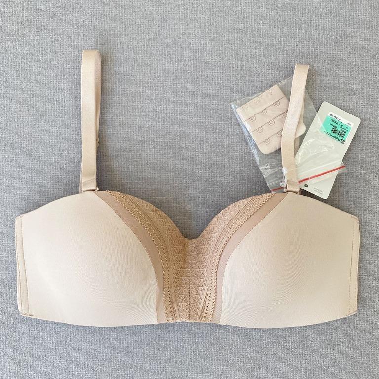 nude strapless bra