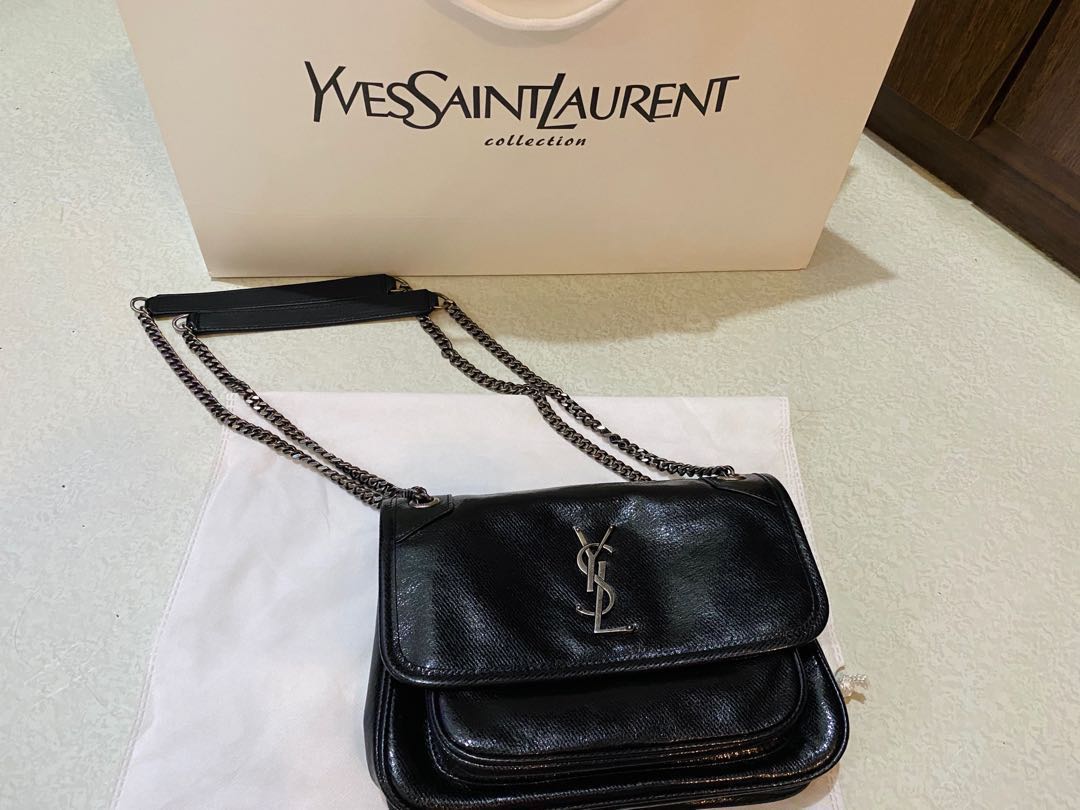 Authentic YSL Niki Baby Limited Edition Black, Luxury, Bags & Wallets