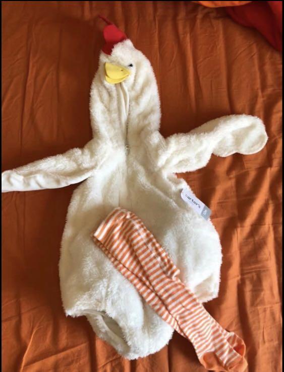Carters baby chicken costume sales