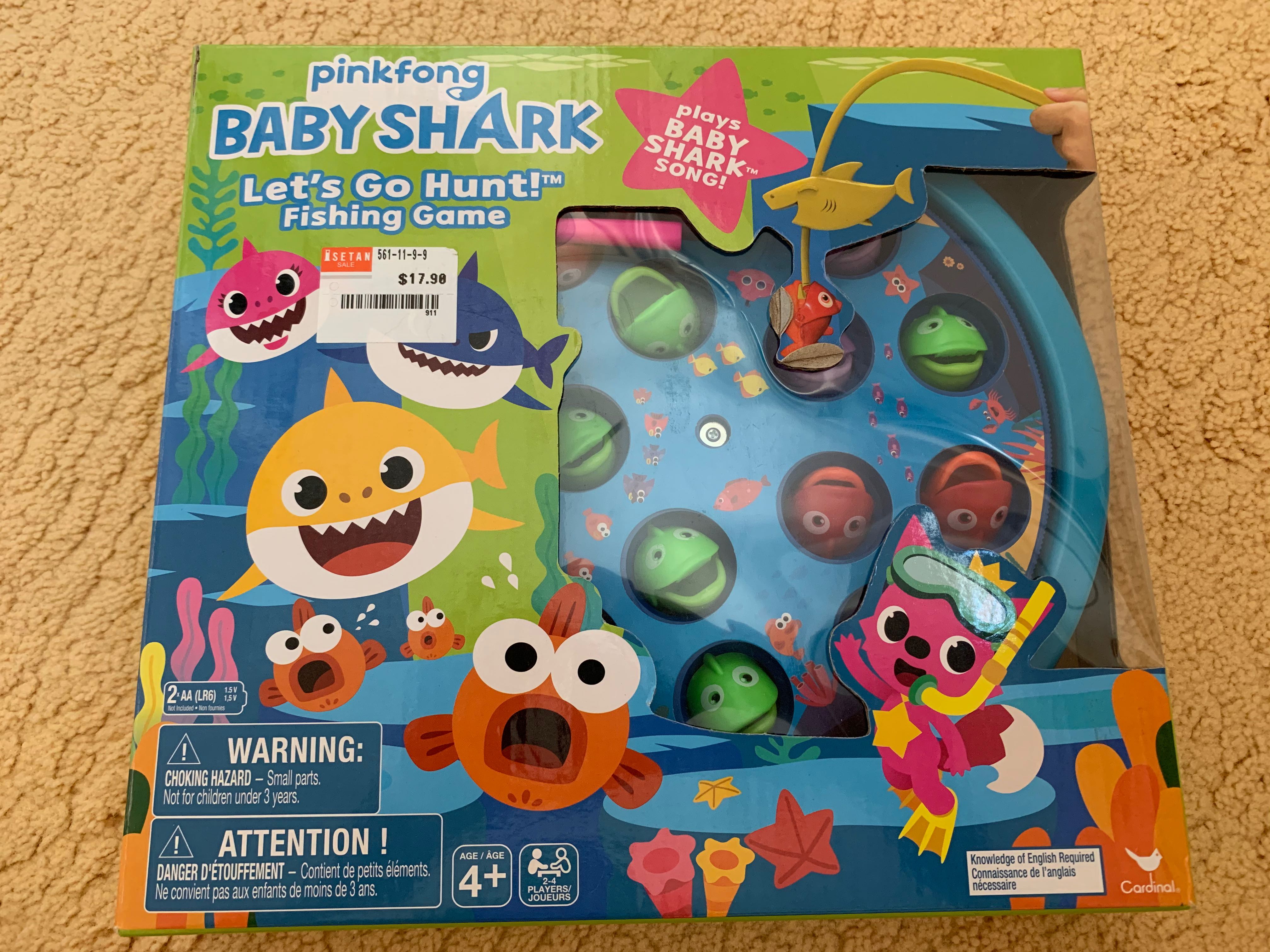 Baby Shark Fishing Game, Hobbies & Toys, Toys & Games on Carousell