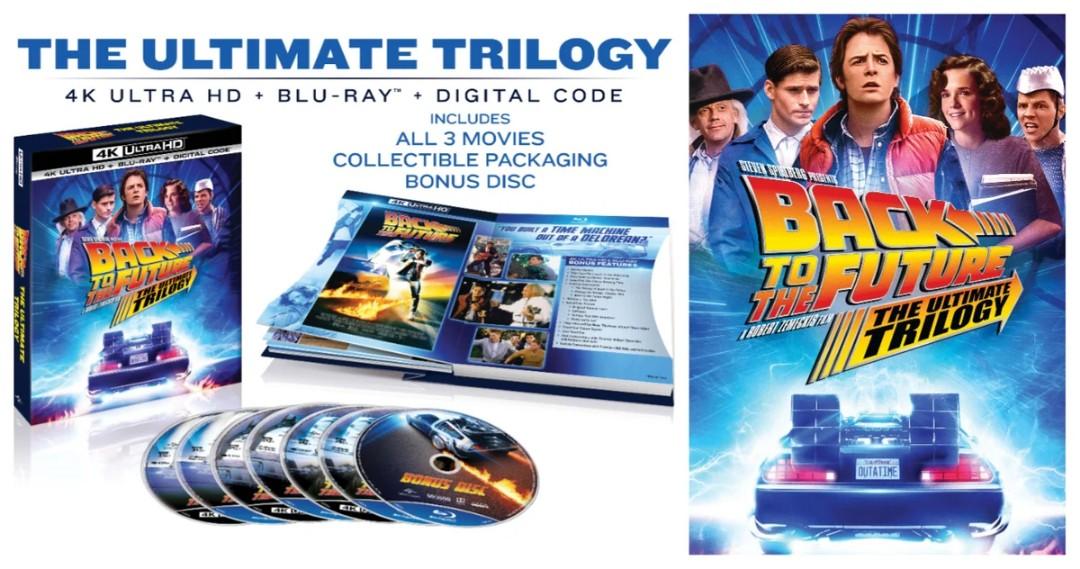 Back To The Future 4k Ultimate Trilogy Music Media Cd S Dvd S Other Media On Carousell