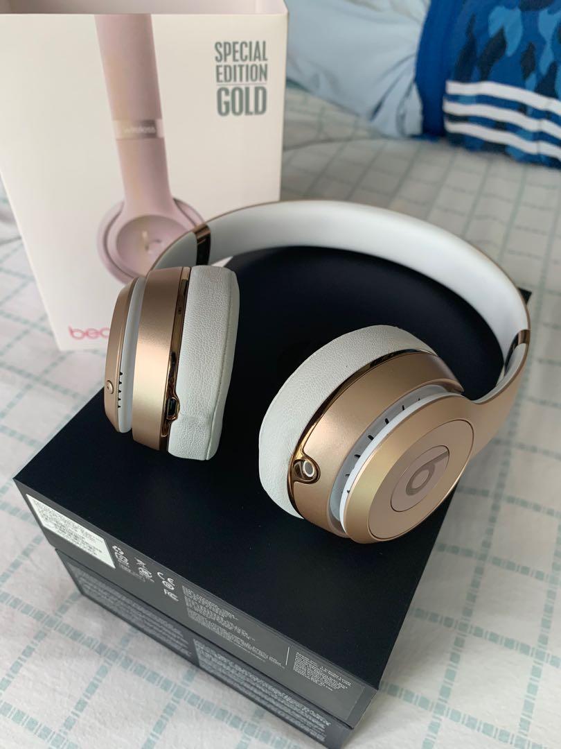 Beats Solo 3 Wireless (Special Gold Ed 