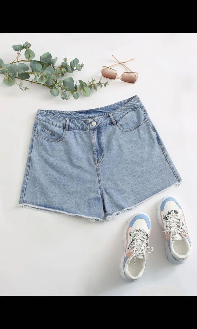 Size 22 denim shorts clearance