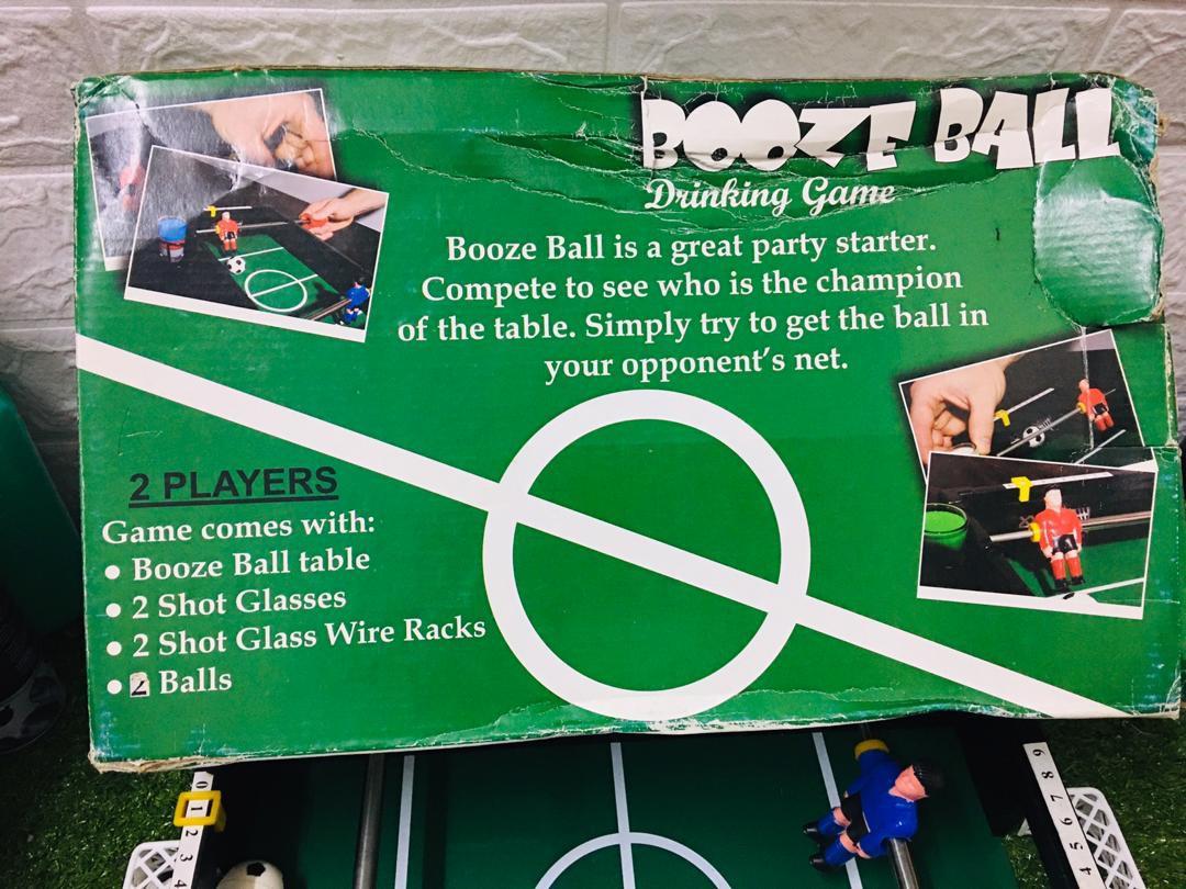 Booze Ball Drinking Game, Hobbies & Toys, Toys & Games on Carousell