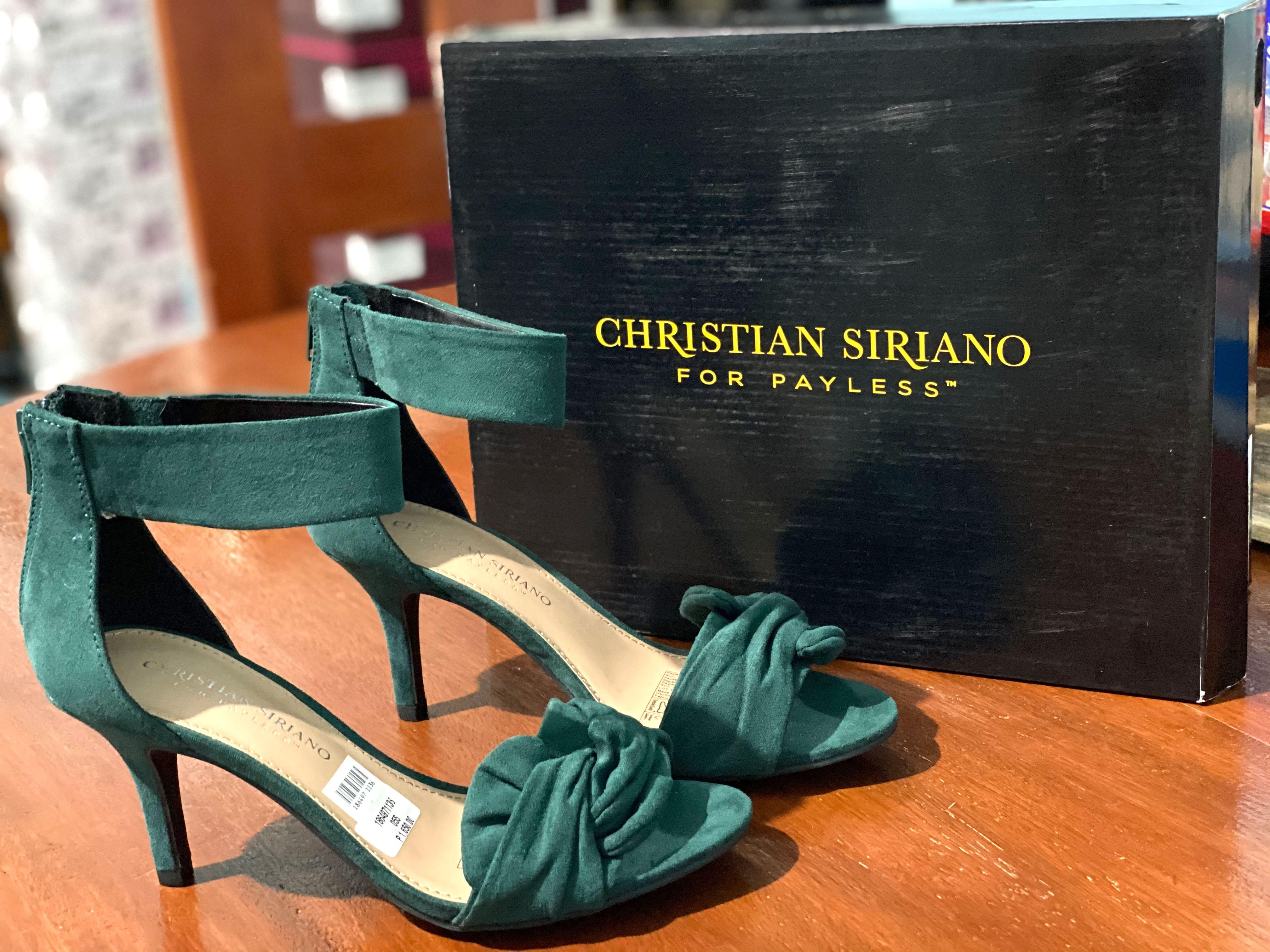 turquoise heels payless