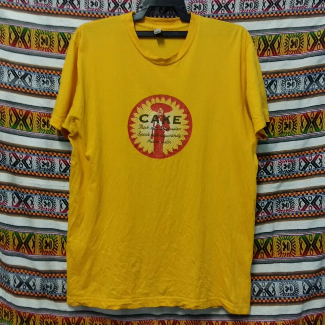 Vintage CAKE Band T-shirt 90's Rock Shirt Souvenir Concert - Etsy