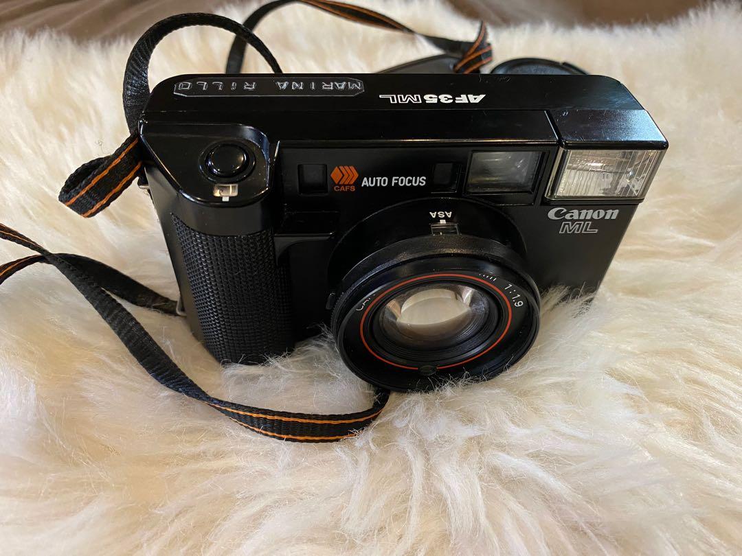 Canon AF35 ml vintage film camera (Category: Cameras) located in Quezon City. Submitted by shopstudio (Listing ID 1043122421, Image 2). Description: One of my personal favorites!! Saving up for another camera :) pm me for more information sample photos will be given if asked for :) Film tested (its what i use on a daily) Everything is working/no issues Runs on AA batteries @rifilmed on IG for sample shots! Camera used are captioned.