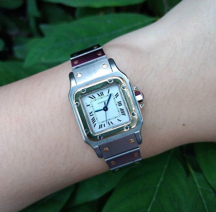 Cartier santos galbee ladies new arrivals