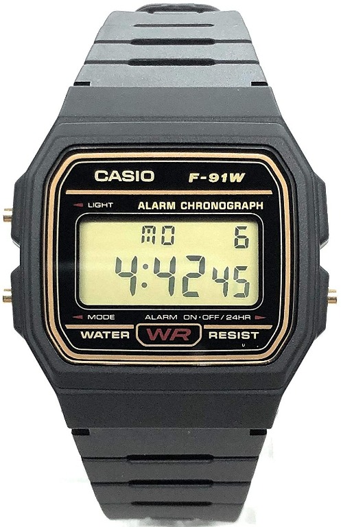 Casio Digital Watch F91W 1 Women s Fashion Watches Accessories
