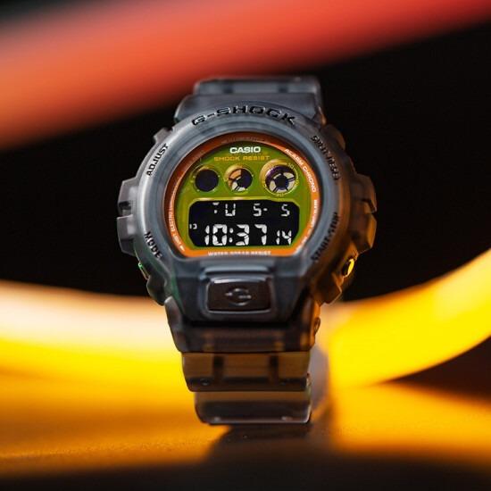 Casio G Shock Dw 6900ls 1dr Dw 6900ls 1d Dw 6900ls 1 Dw 6900ls Dw 6900 Digital Semi Transparent Resin Men S Sport Watch Mobile Phones Gadgets Wearables Smart Watches On Carousell