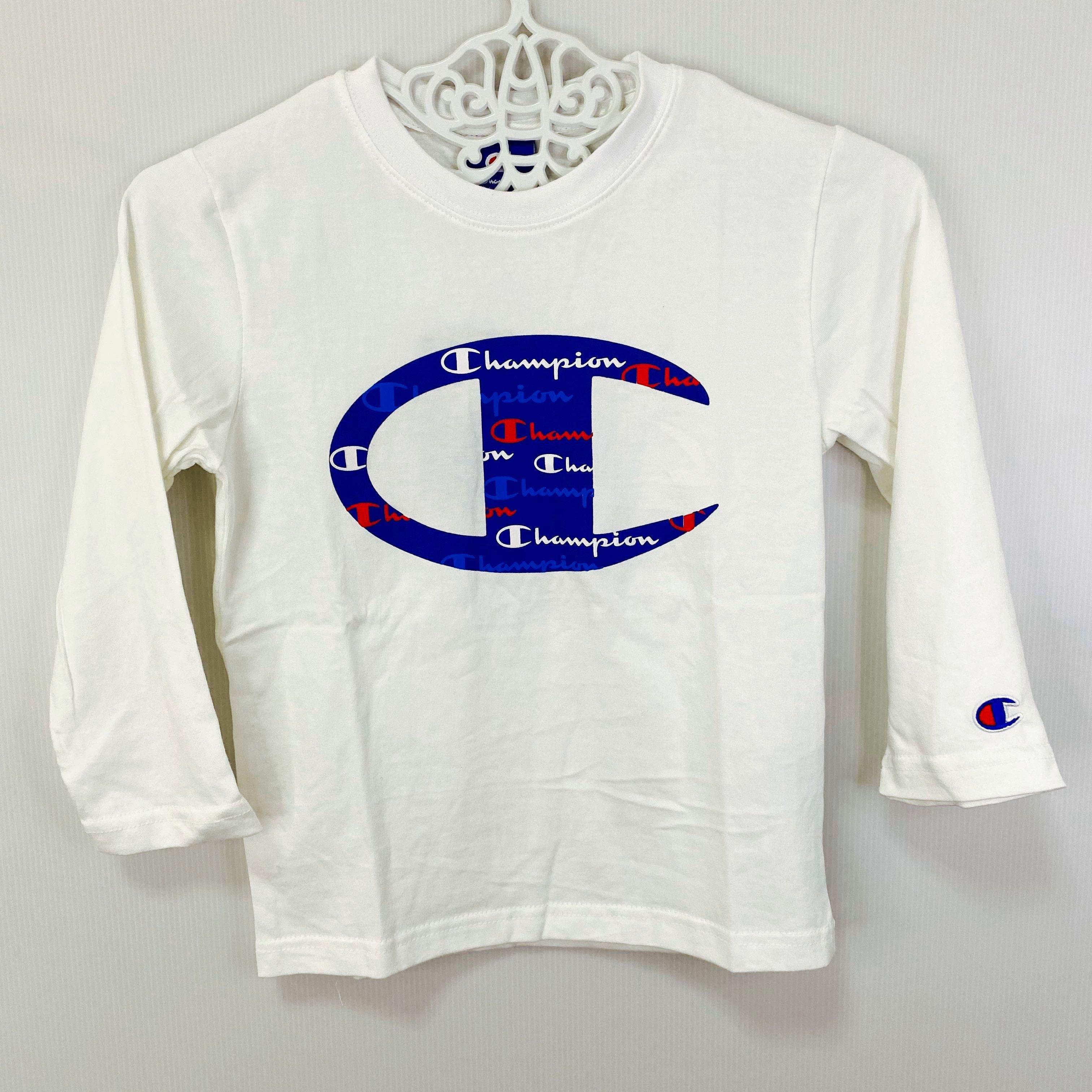 Supreme x champion ls tee white clearance