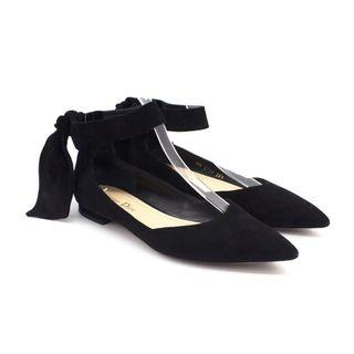CHRISTIAN DIOR La Belle Suede Flats