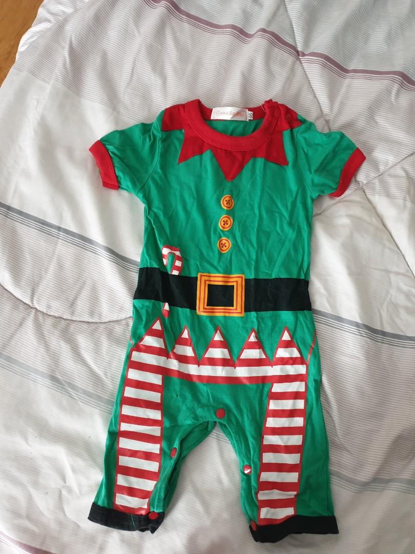 baby christmas elf outfit
