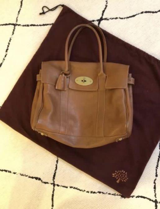 MULBERRY GENUINE VINTAGE darwin leather oak Rampling congo tote bag £225.00  - PicClick UK