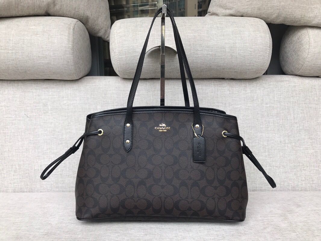 coach carryall drawstring