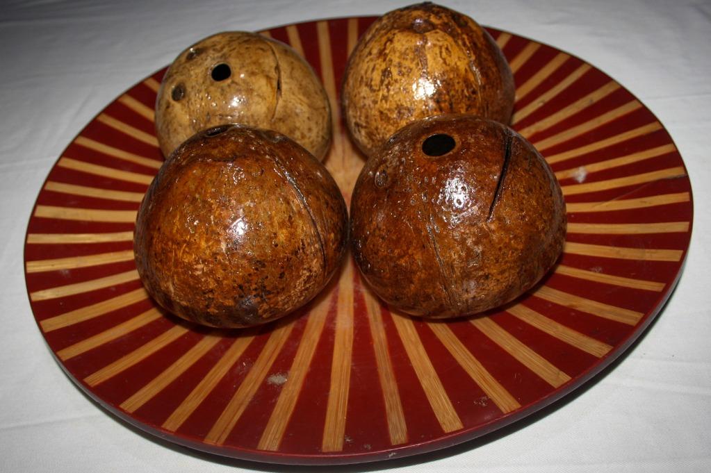 Coconut Shell Coin Bank Seamless and Durable Coconut Shell Coin Bank, Hobbies & Toys