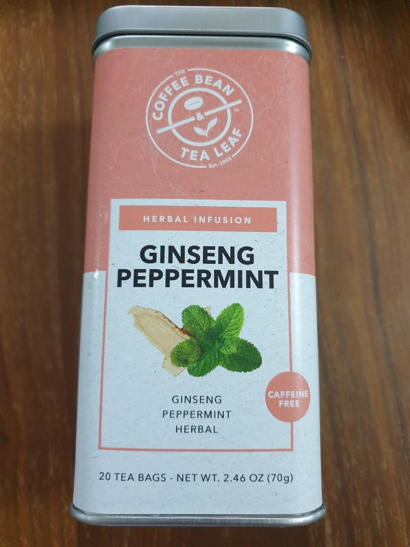 Coffee Bean Tea Leaf Ginseng Peppermint Tea Food Drinks Beverages On Carousell