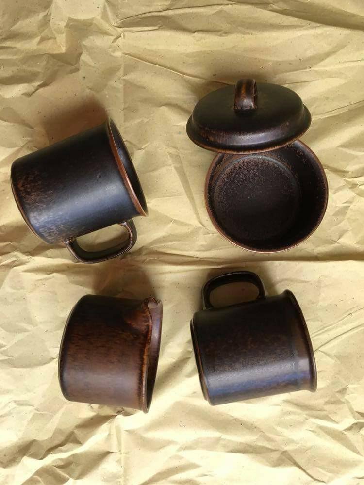 Coffee Lovers Ceramic Set (4 pieces) (Category: Home Improvement Tools & Accessories) located in Quezon City. Submitted by bkk2basics (Listing ID 1043105998, Image 1). Description: Those precious few hours after you wake up and before you start your day are meant to be savored. What better way to enjoy your coffee fix than with this earthy ceramic set? Quality is superb. Get all 4 pieces for the price stated. ❤.