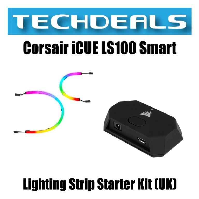 Corsair Ls100 Ls100 Smart Lighting Strip Starter Kit Corsair ICUE