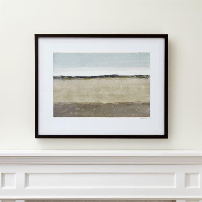 Crate & Barrel Art Print Evening Calm, Hobbies & Toys, Stationery