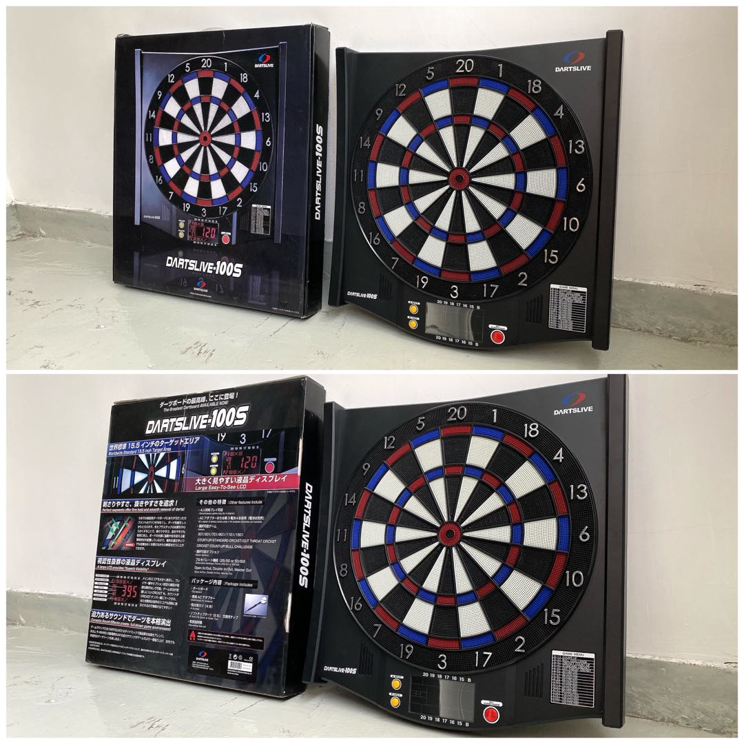 DARTSLIVE-100S/ Dart 電子計分飛鏢機🎯🎯🎯, 興趣及遊戲, 玩具& 遊戲