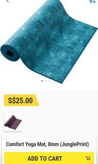 Decathlon Yoga Mat Sports Weights Gym Equipment On Carousell