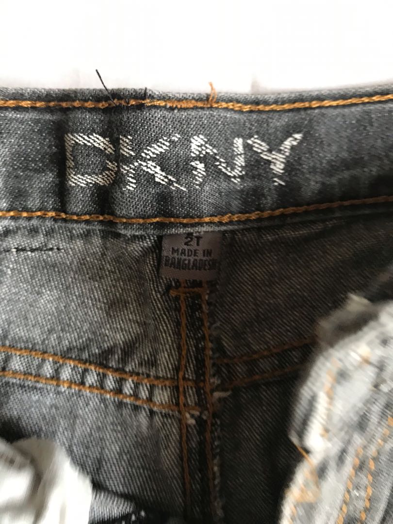 faded denim jeans