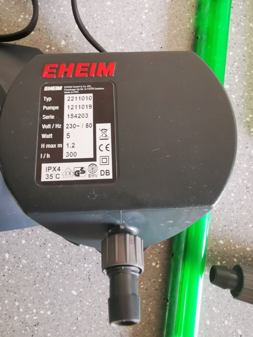 eheim classic canister filter 2211 with etap fish tank pet supplies homes other pet accessories on carousell