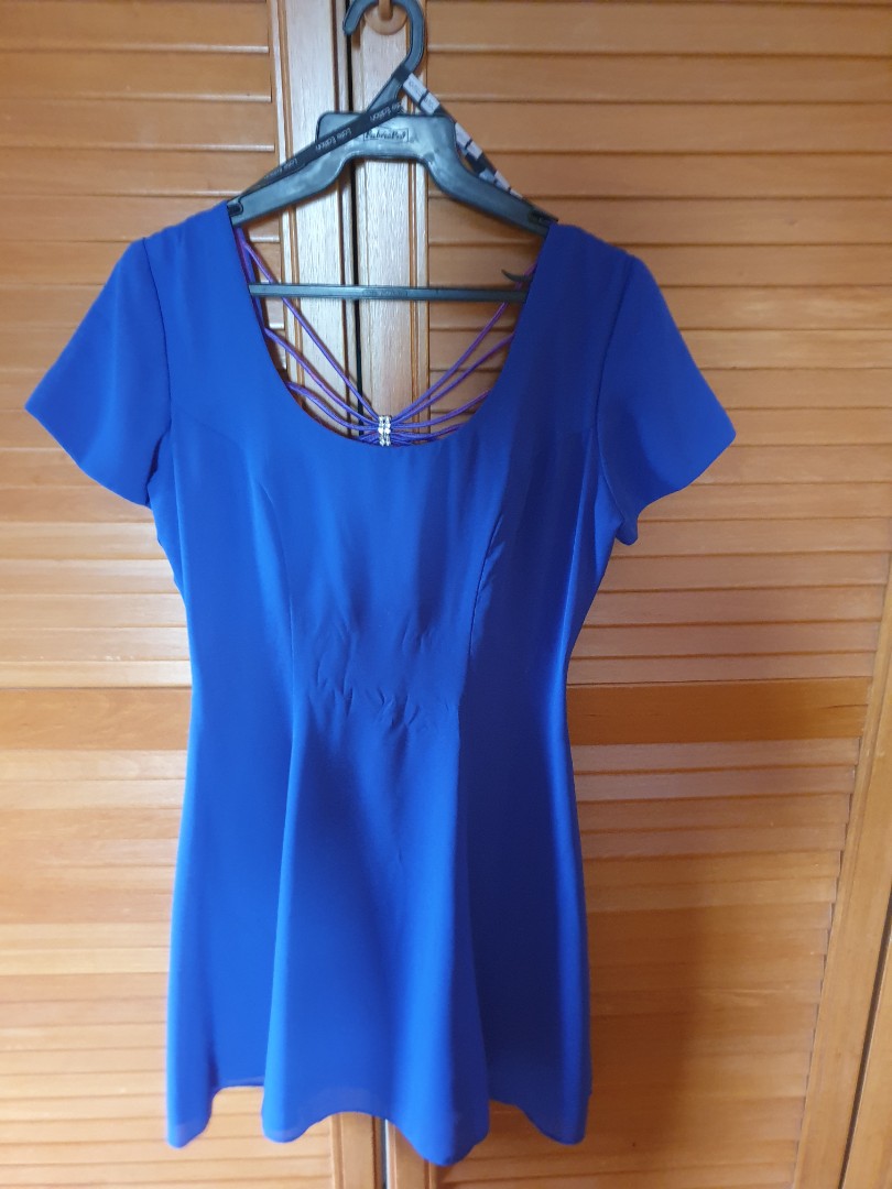 Electric blue formal dress, Women's ...
