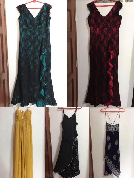 preloved evening gowns