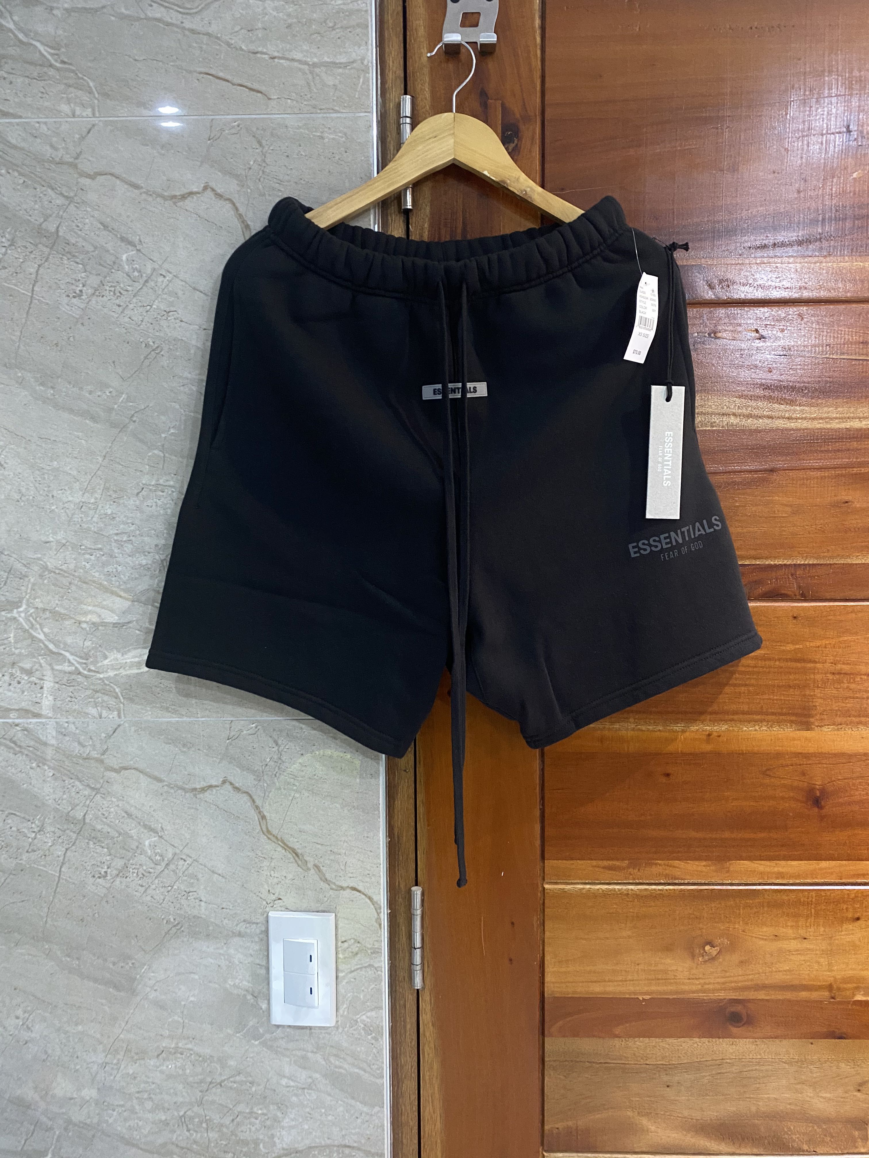 fear of god essentials sweat shorts