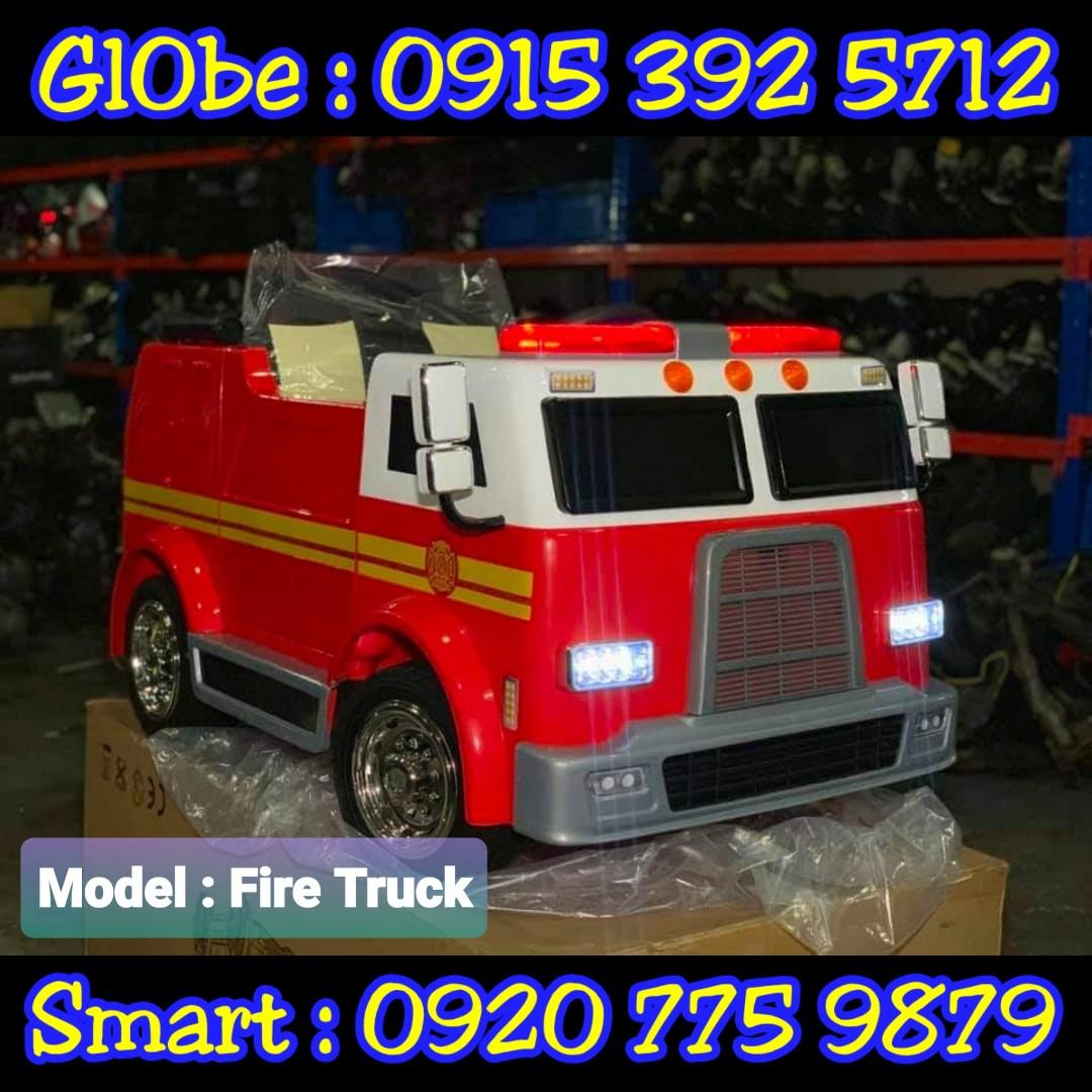 fire truck ride on car