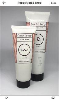 Frank body face scrub and mask