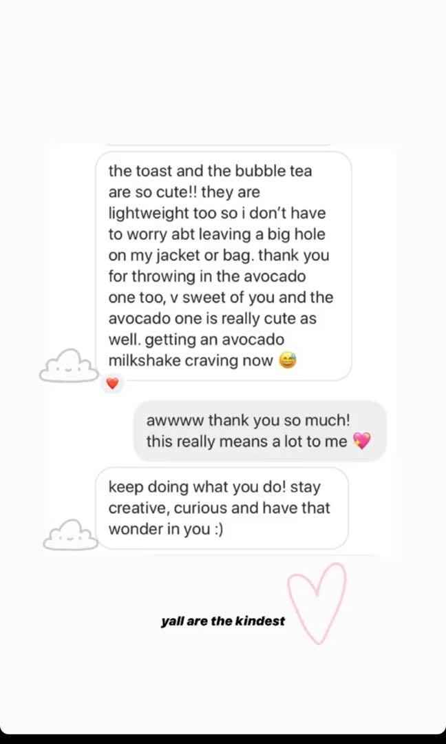 handmade cute food pins hobbies toys stationery craft handmade craft on carousell