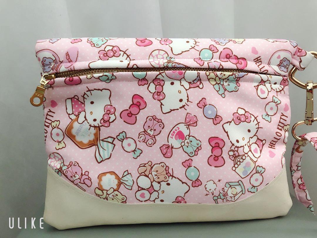 Handmade Hello Kitty Heidi Foldover Clutch Everything Else on Carousell