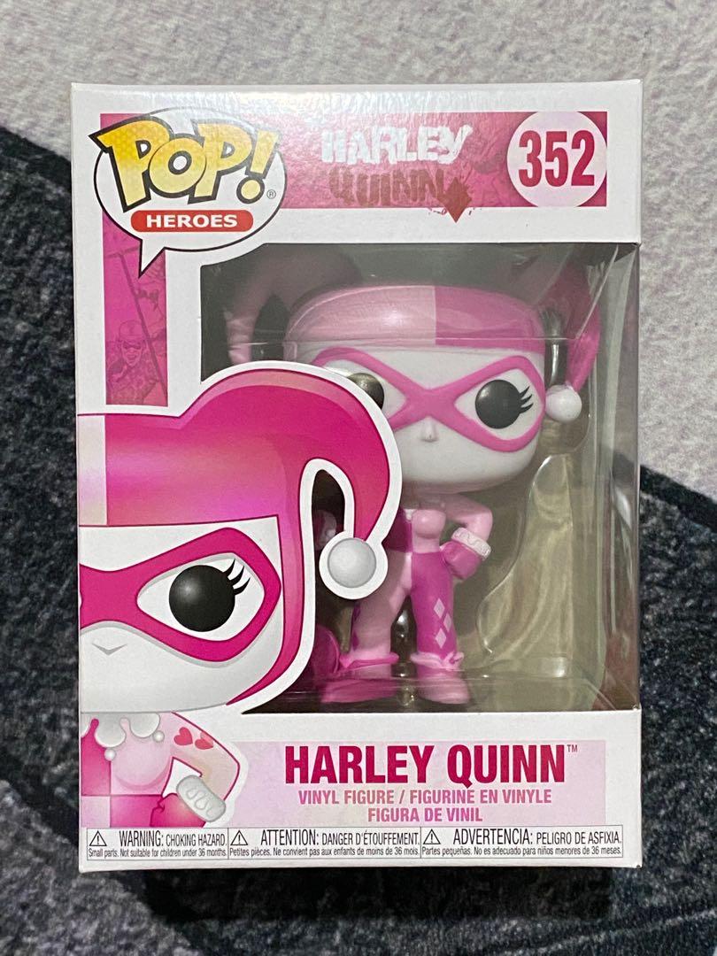 Funko Harley Quinn Brand New In Box Breast Cancer Awareness POP Heroes 