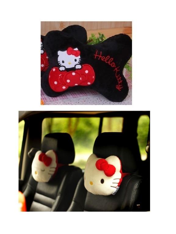Hello kitty top car neck pillow