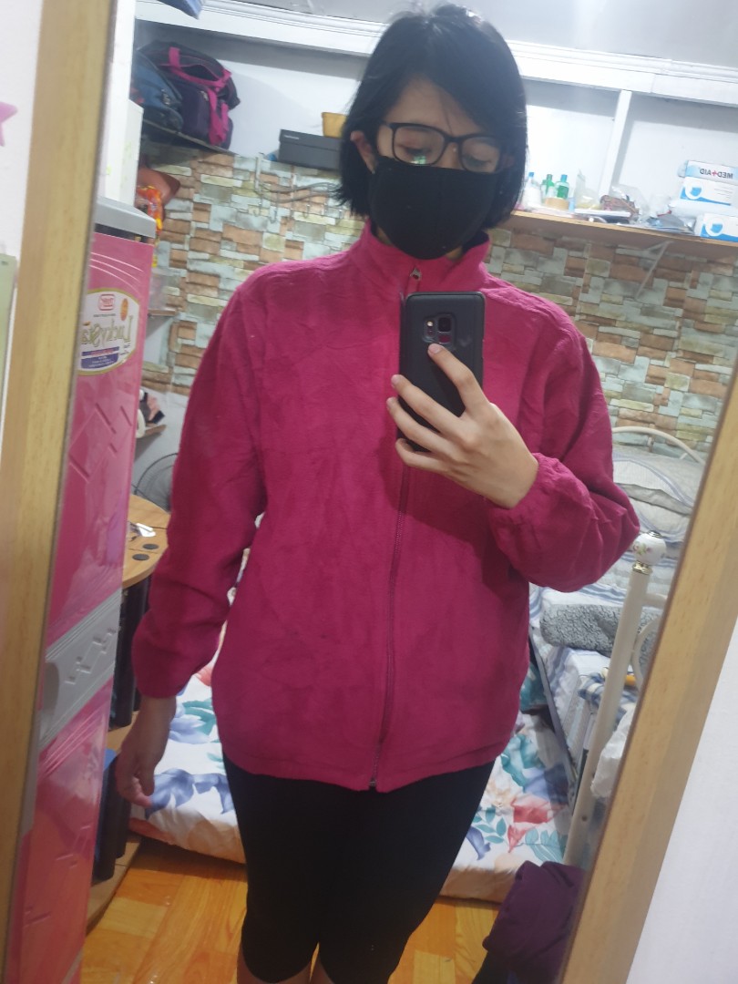 hot pink jacket