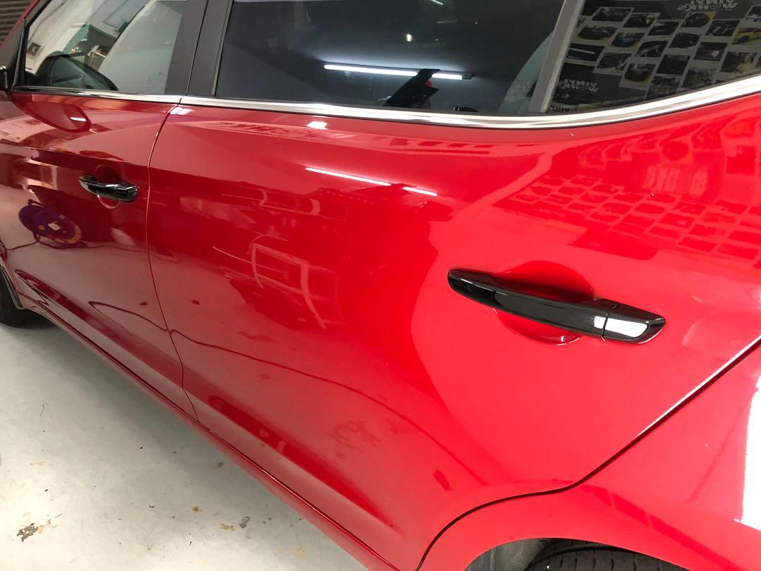 Kia Cerato Door Handle Sticker Wrap Car Accessories Accessories On Carousell