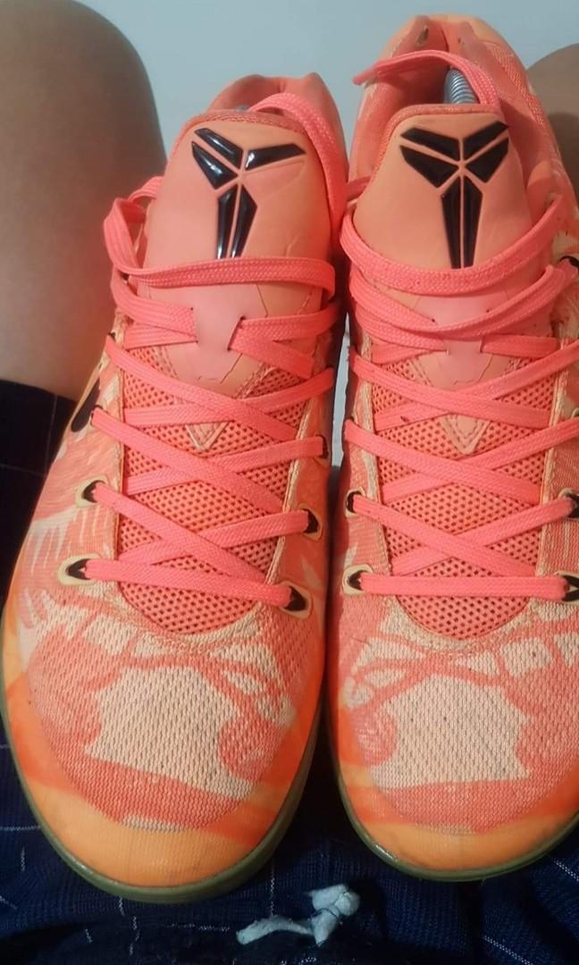 Kobe 9 Bright Mango, Men'S Fashion, Footwear, Sneakers On Carousell
