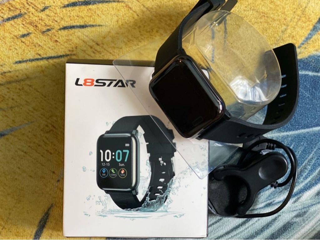L8star Fitness Tracker Heart Rate Monitor 1.3 Large Color Screen