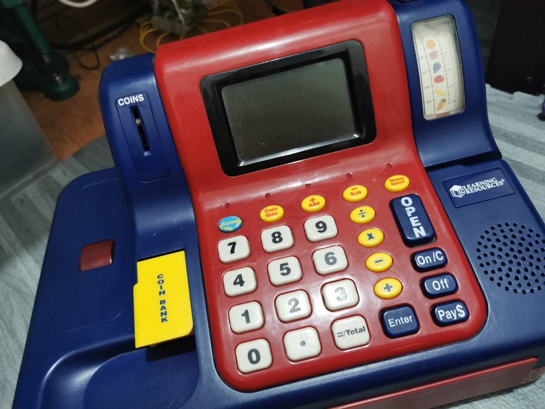 Learning resources pretend & play teaching cash register hot sale