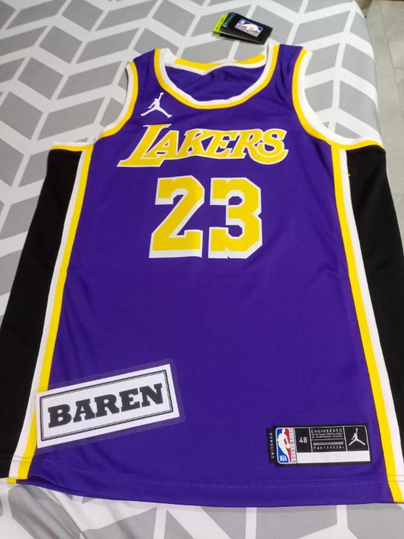 lakers jordan jersey