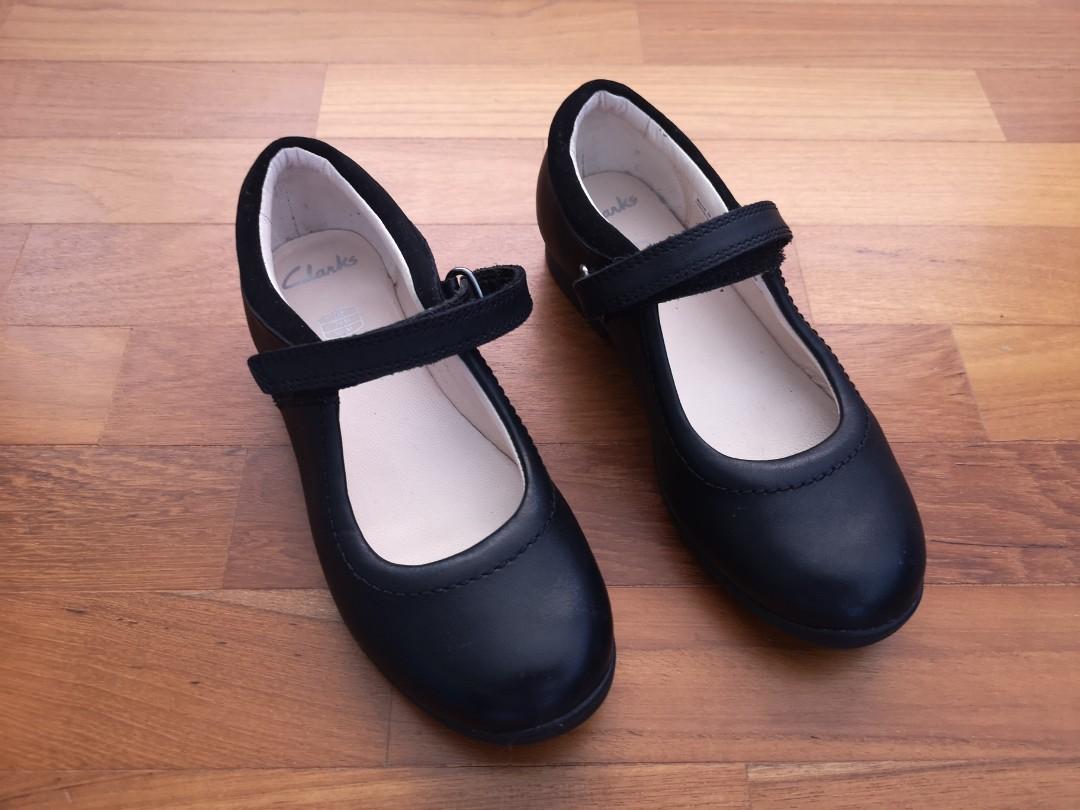 Like New Clarks Black Mary Jane UK 10 Eur 28 Babies Kids Babies Kids Fashion on Carousell