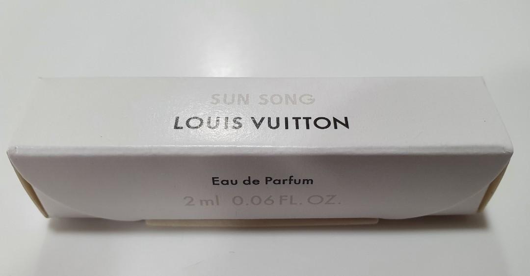 Louis Vuitton 'Sun Song' Perfume 💯Authentic, Beauty & Personal Care,  Fragrance & Deodorants on Carousell